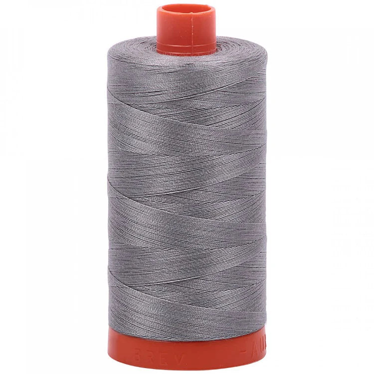 Aurifil 50w Mako Cotton Thread, Arctic Ice 2625, 1422 yards