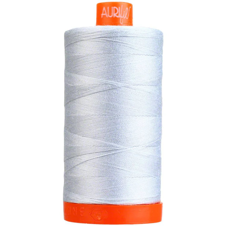 Aurifil 50w Mako Cotton Thread, Dove 2600, 1422 yards