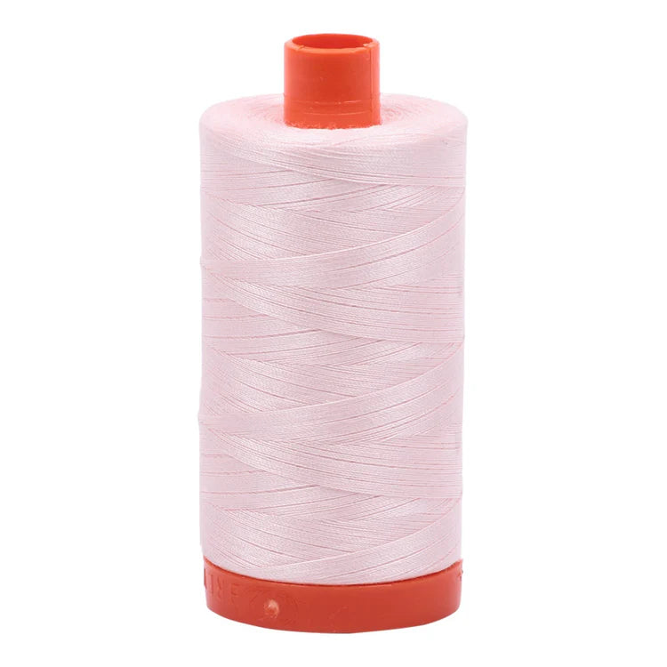 Aurifil 50w Mako Cotton Thread, Fairy Floss 6723, 1422 yards