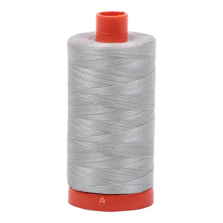 Aurifil 50w Mako Cotton Thread, Airstream 6726, 1422 yards