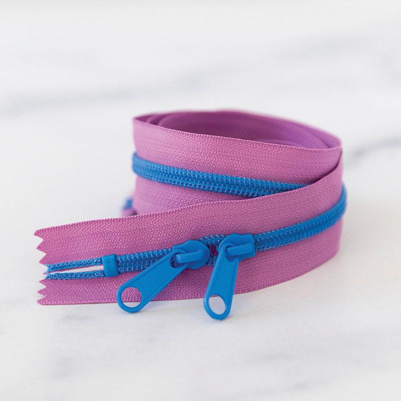 30" Blueberry Zipper