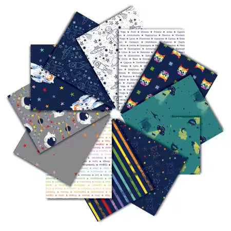 Meowter Space Fat Quarter Bundle
