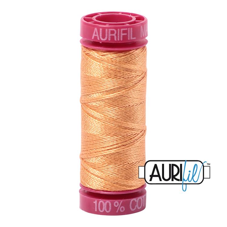 Cotton Mako Thread 12wt Golden Honey 2214