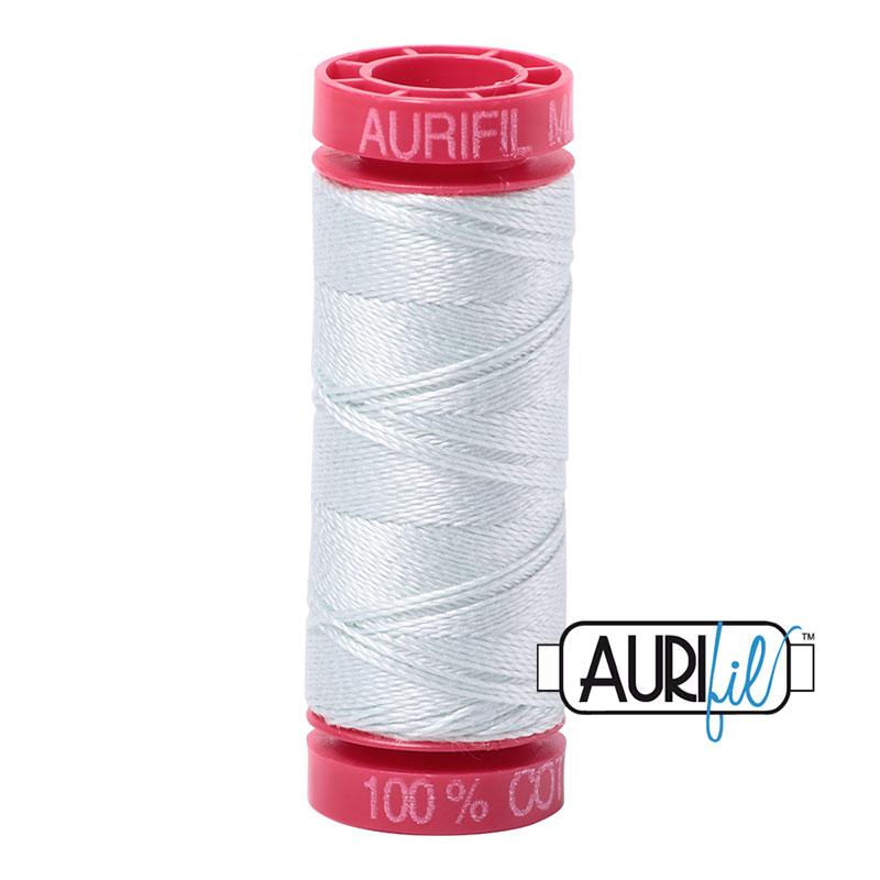 Cotton Mako Thread 12wt Mint Ice 2800