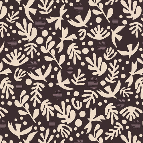 Boho Birds Truffle from Duval by Suzy Quilts