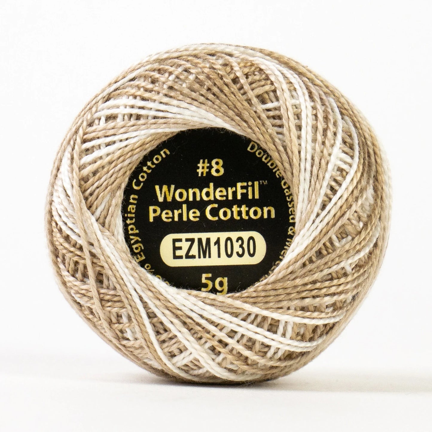 Wonderfil Eleganza Variegated 8 wt Perle Cotton, Linen
