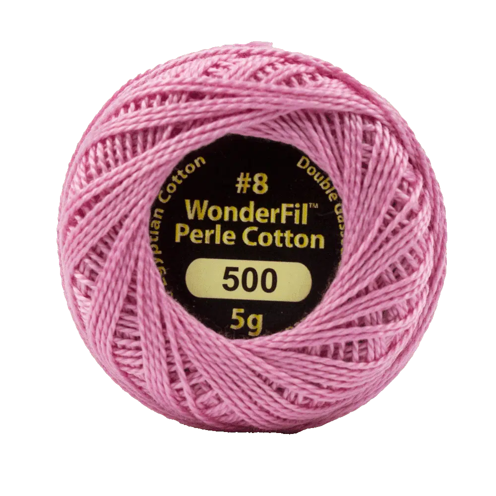 Wonderfil Eleganza 8 wt Perle Cotton, Pom Pom, 500