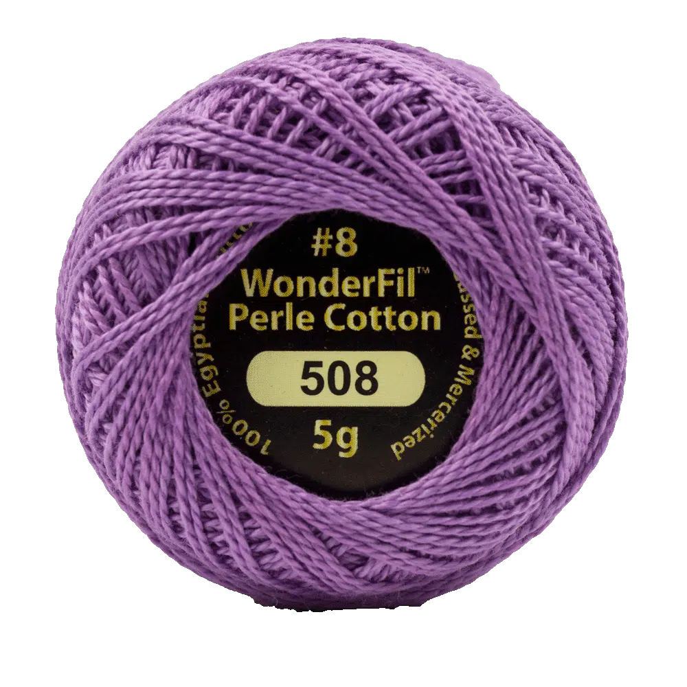 Wonderfil Eleganza 8 wt Perle Cotton, Magic Crystal