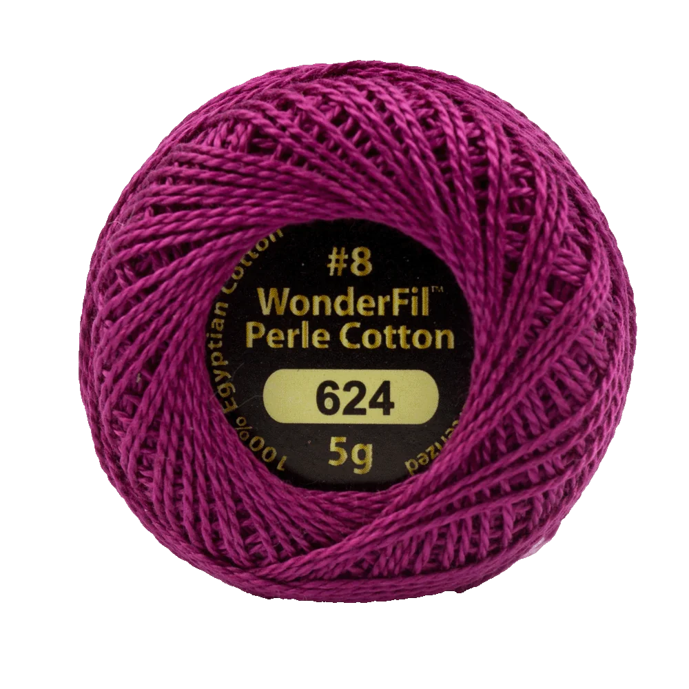 Wonderfil Eleganza 8 wt Perle Cotton, War Paint