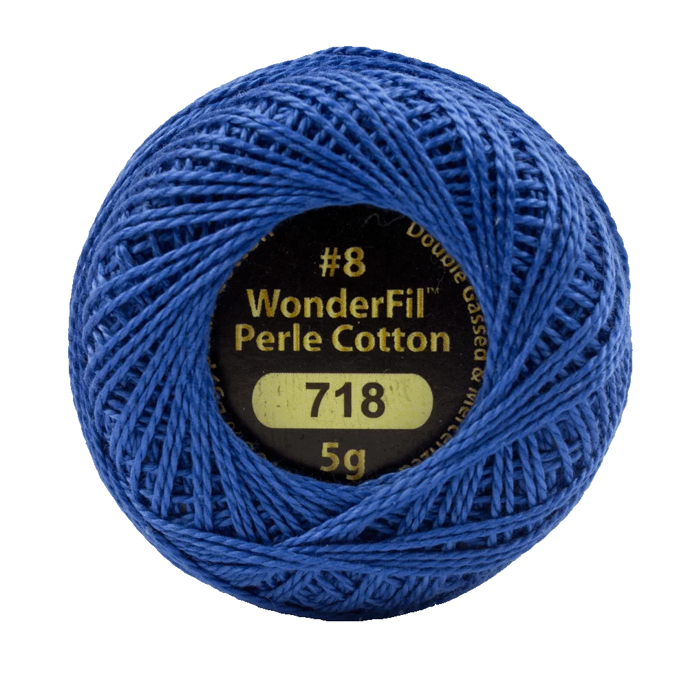 Wonderfil Eleganza 8 wt Perle Cotton, Tempest, 718