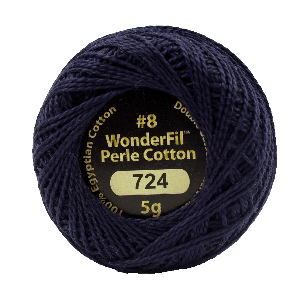 Wonderfil Eleganza 8 wt Perle Cotton, Twilight Hour