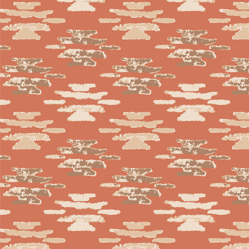Woolen Blanket Rust in FLANNEL