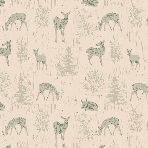 Yearling Camouflage in FLANNEL by Sharon Holland
