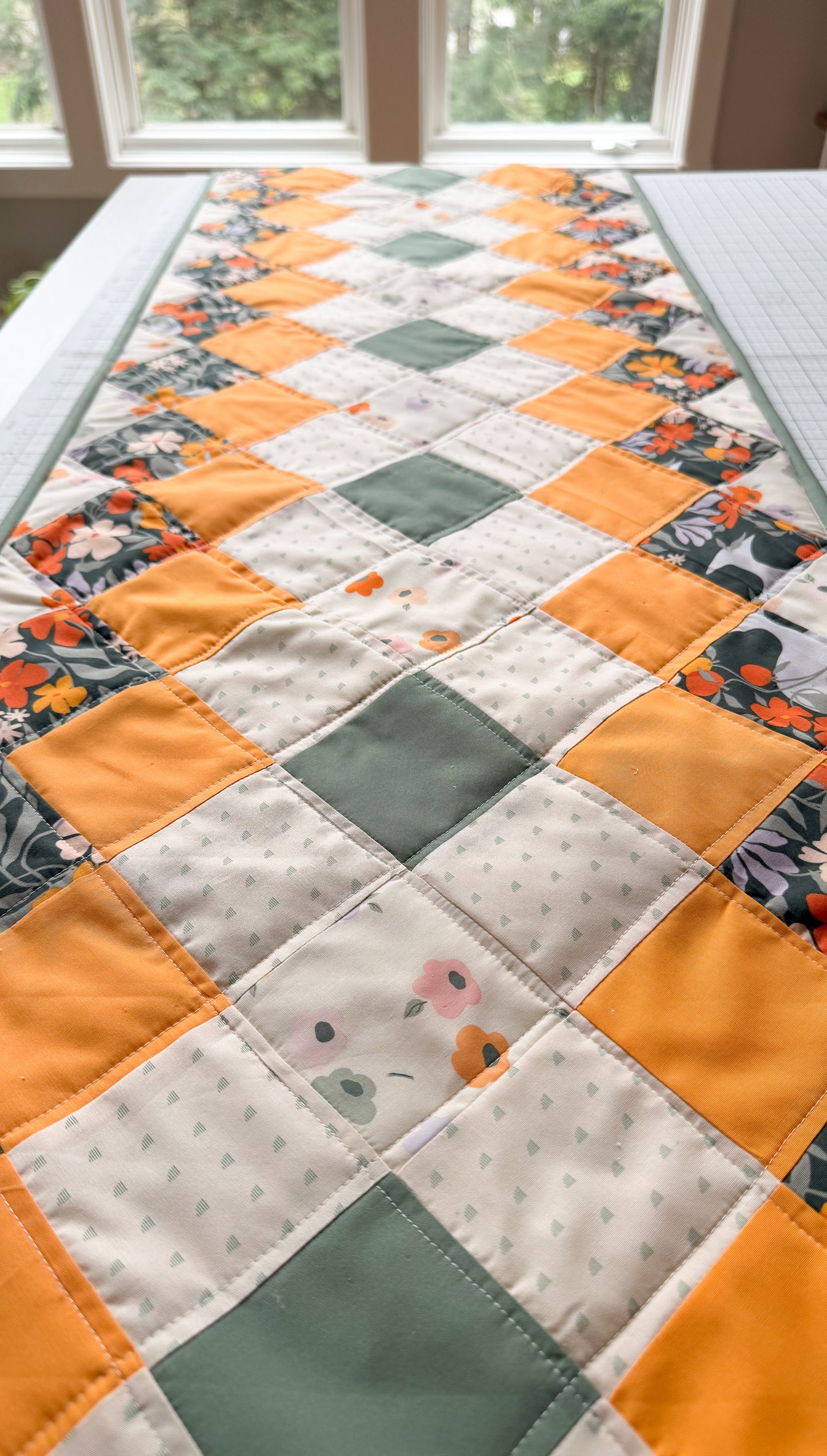Homecoming Runner Kit, Summer Table Version curated by the Midlife Quilter