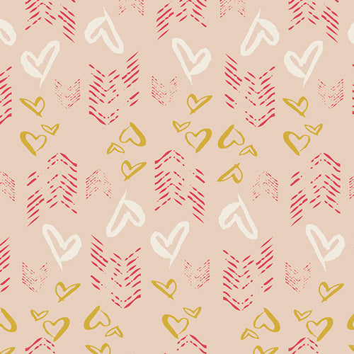 Hearts Fletching Gold