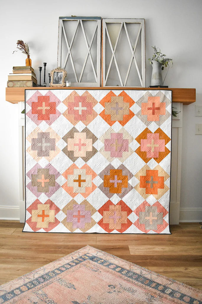 Nightingale Cover Version Square Throw Quilt Kit