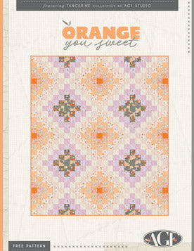 Orange You Sweet Quilt Kit with Free Pattern Link