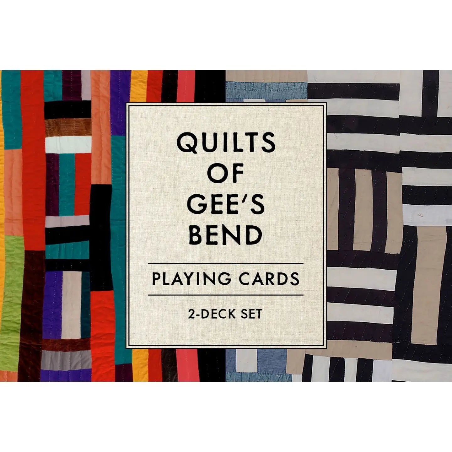 Quilts of Gee's Bend Playing Cards 2-Deck Set