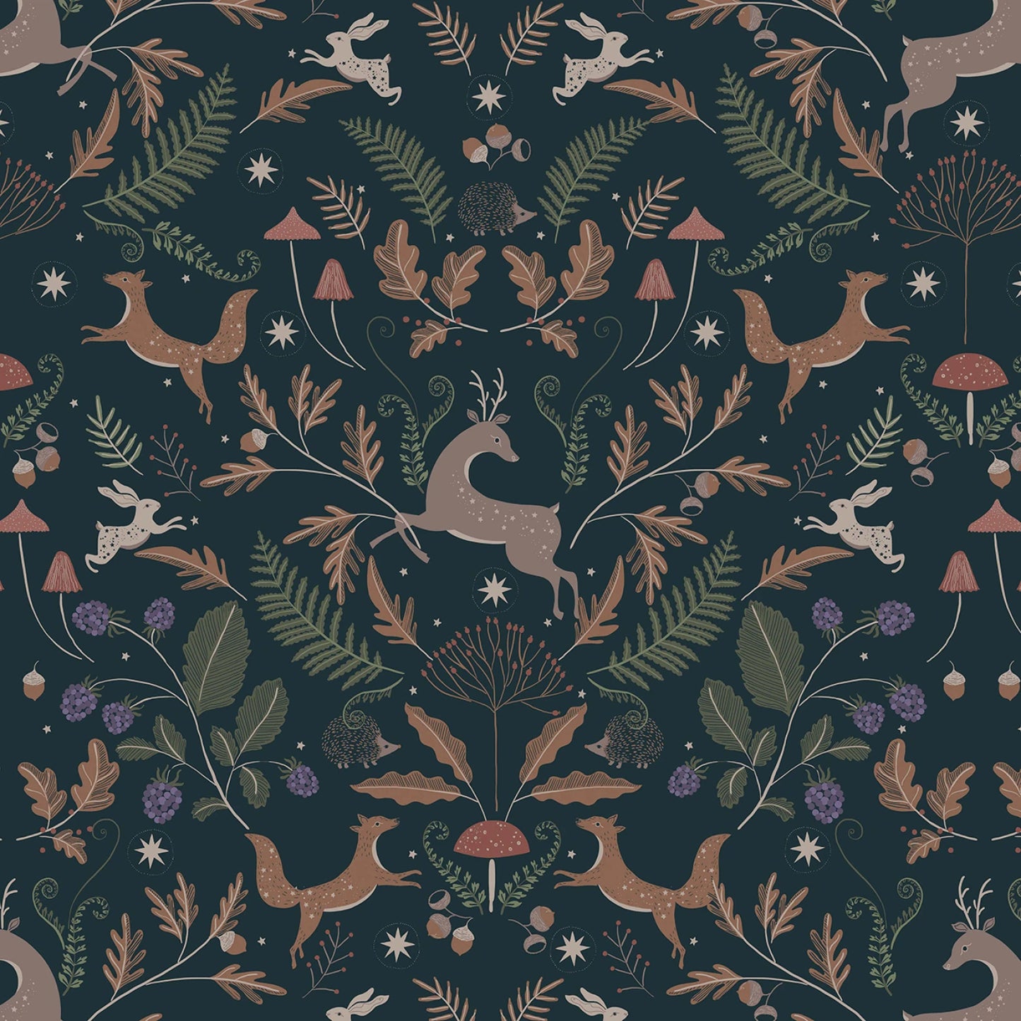 Midnight Fox & Fern