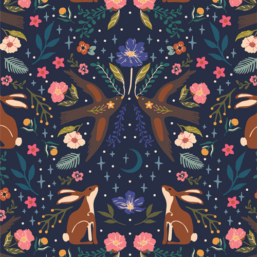 Moonlit Forest Dusk from Starling by Maureen Cracknell