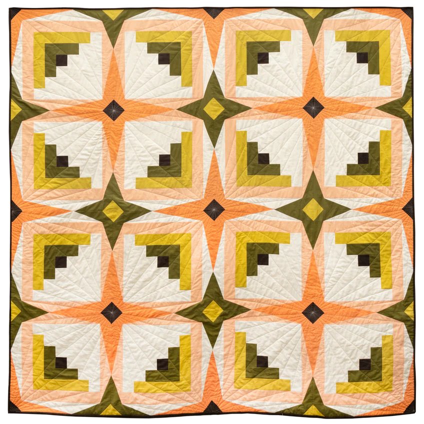 Sky Cabin Throw Size Cover Version Quilt Kit