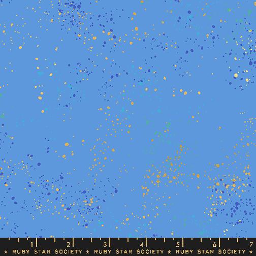 Speckled Metallic Lindley Blue