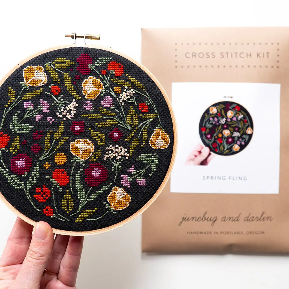 Spring Fling Cross Stitch Kit