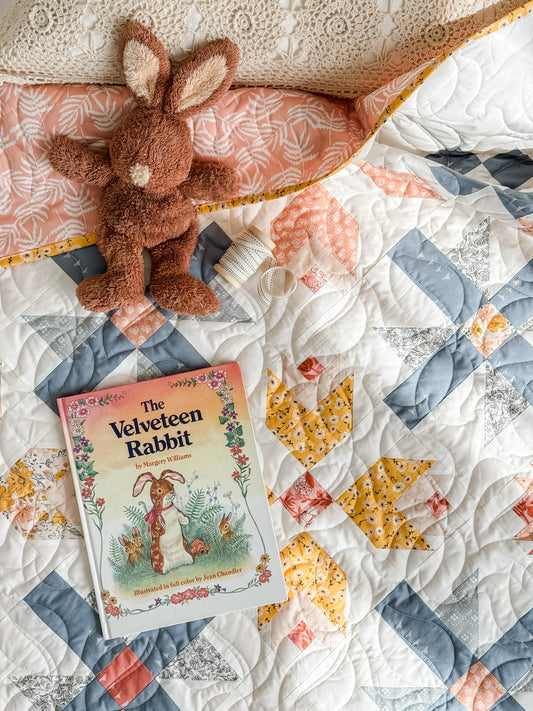 Tulip Time Spring Garden Quilt Kit in 3 Sizes
