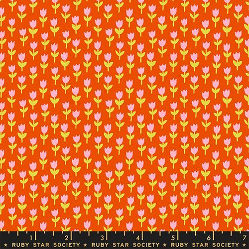 Tulips Warm Red