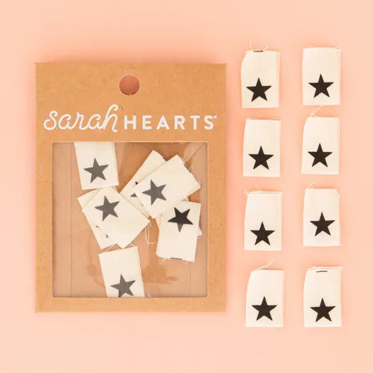 Black Star Organic Cotton Labels