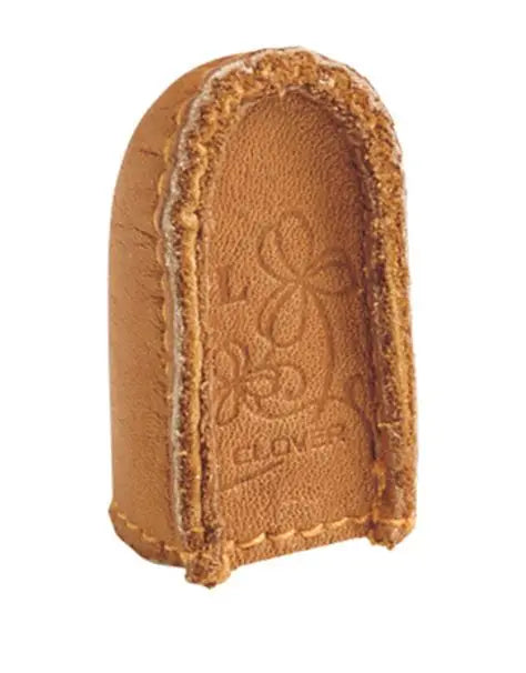 Clover Natural Fit Leather Thimble, Large