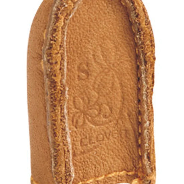 Clover Natural Fit Leather Thimble, Small