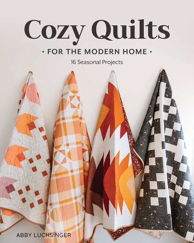 Cozy Quilts For the Modern Home By Abby Luchsinger