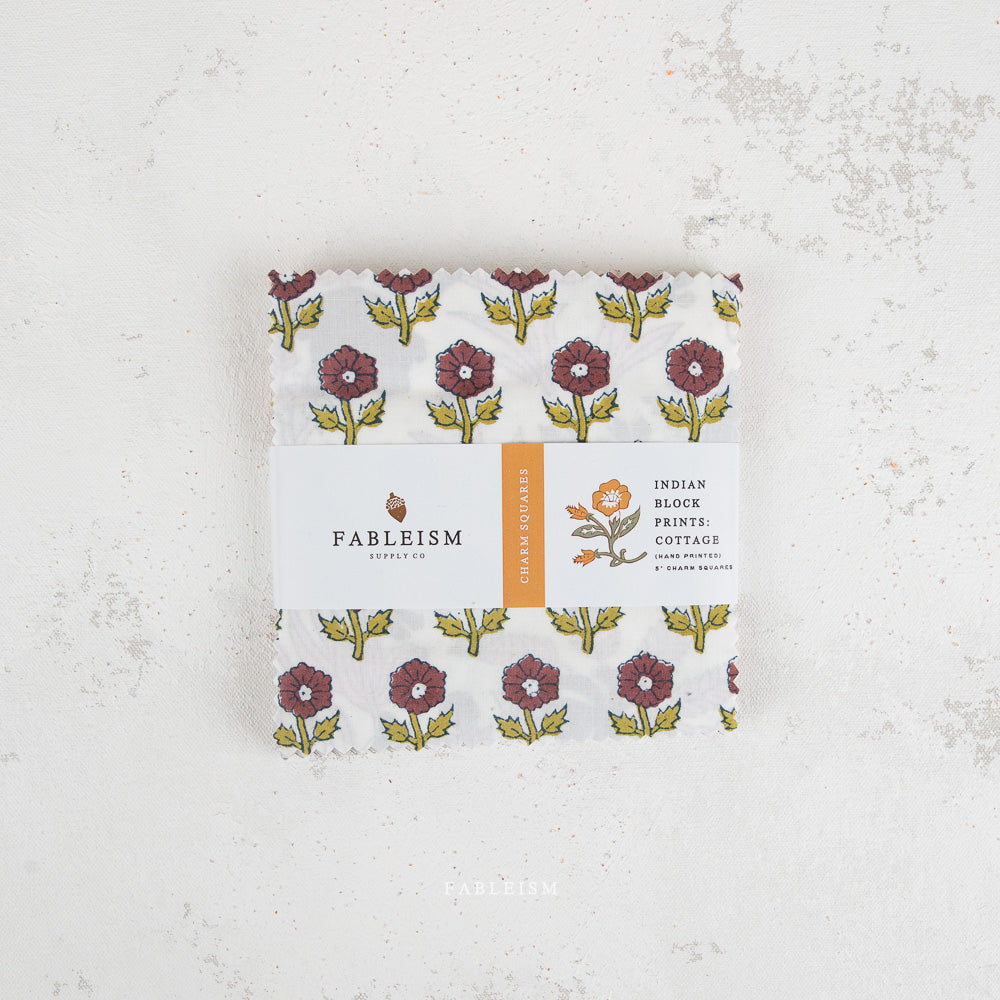 Indian Block Prints Charm Packs