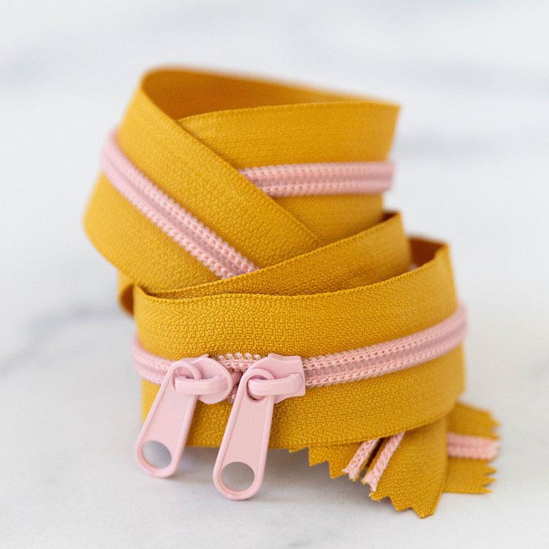 30" Ochre Zipper