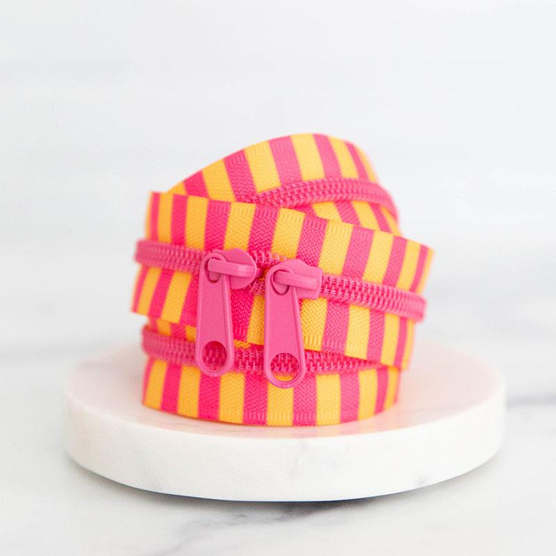 30" Pink Lemonade Zipper