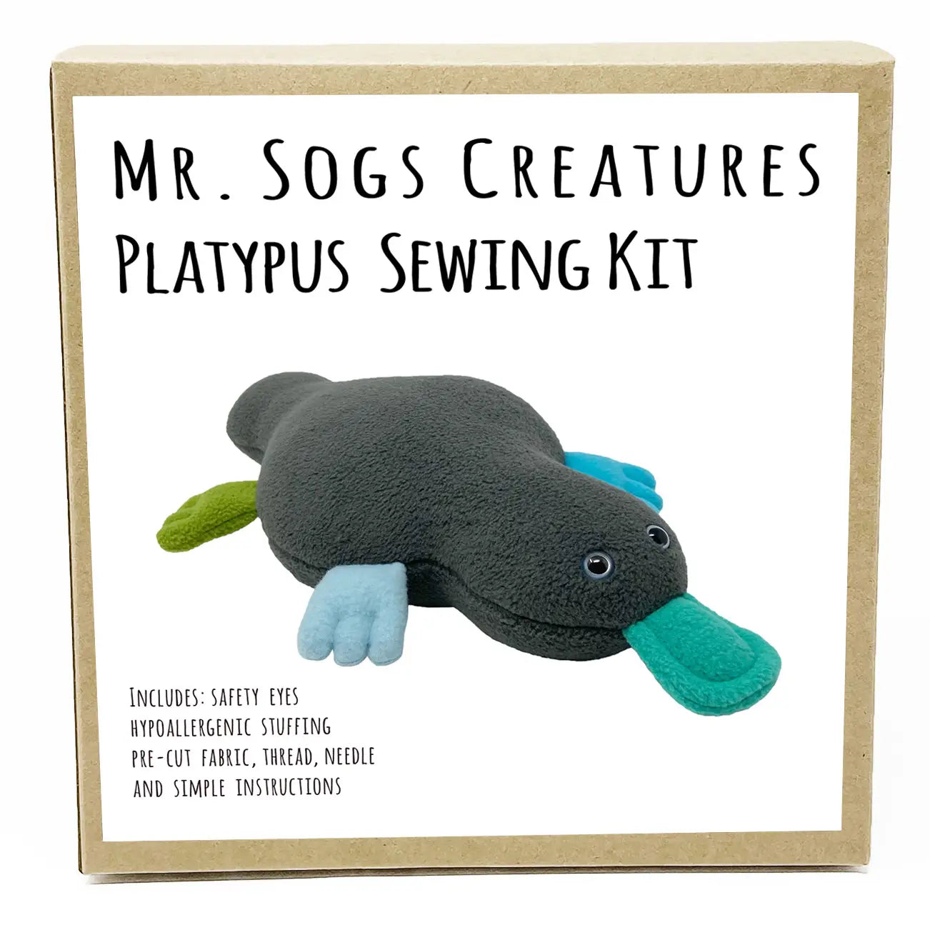 Platypus DIY Plush Sewing Kit