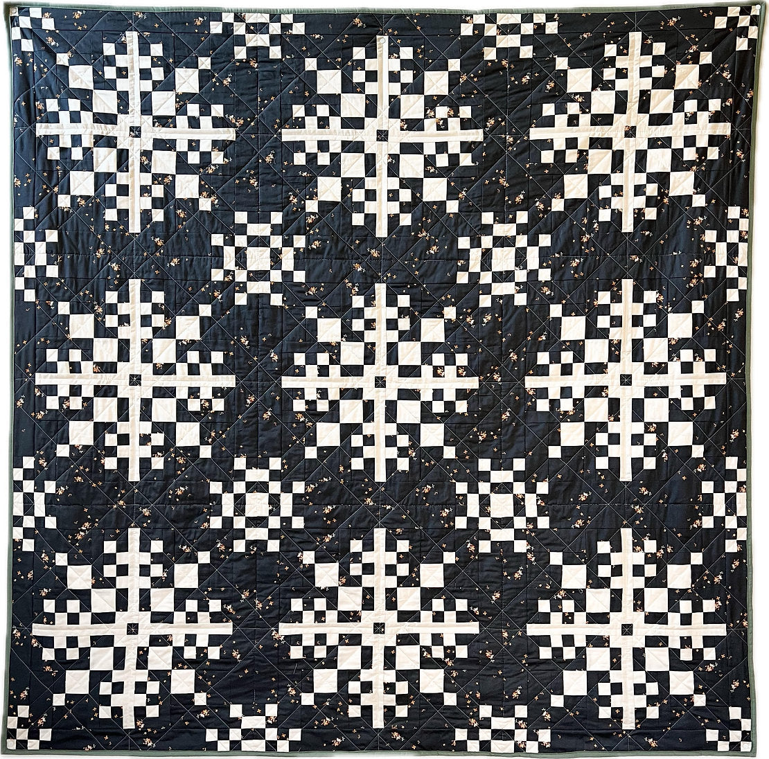 Snowglow Cover Throw Quilt Kit