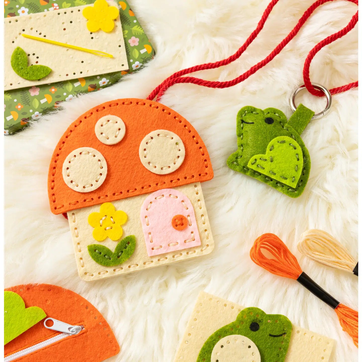 Mini Craft Kit: Toadstool Purse