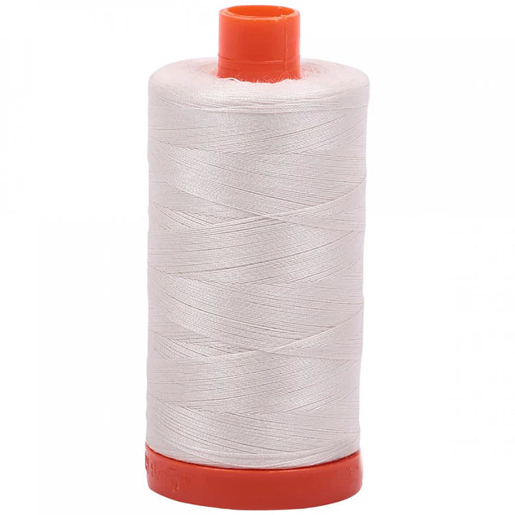 Aurifil 50w Mako Cotton Thread, Muslin 2311, 1422 yards