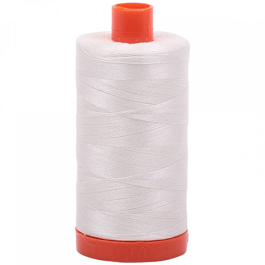 Aurifil 50w Mako Cotton Thread, Sea Biscuit 6722, 1422 yards