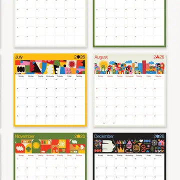 2026 Magnetic Lisa Congdon Calendar