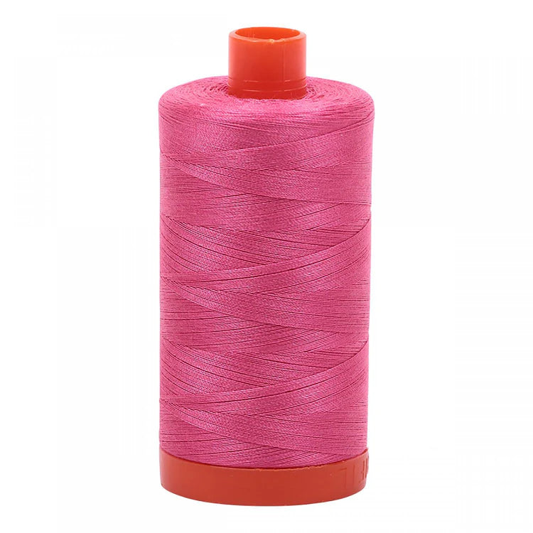 Aurifil 50w Mako Cotton Thread, Blossom Pink 2530, 1422 yards