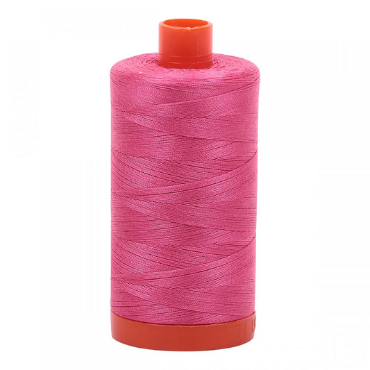 Aurifil 50w Mako Cotton Thread, Blossom Pink 2530, 1422 yards