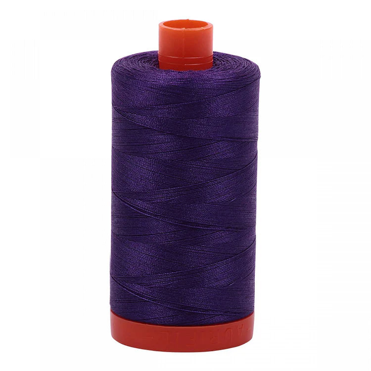 Aurifil 50w Mako Cotton Thread, Medium Purple 2545, 1422 yards