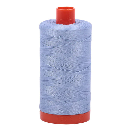 Aurifil 50w Mako Cotton Thread, Very Light Delft 2770, 1422 yards