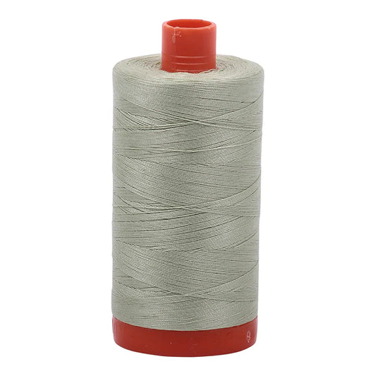 Aurifil 50w Mako Cotton Thread, Spearmint 2908, 1422 yards