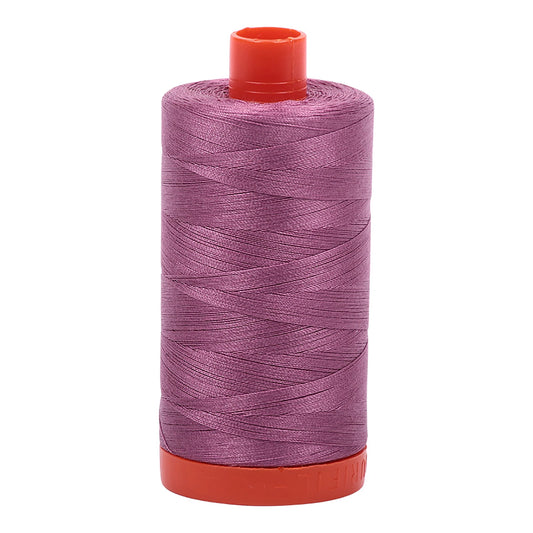 Aurifil 50w Mako Cotton Thread, Wine 5003, 1422 yards