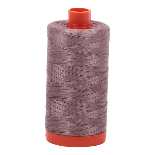 Aurifil 50w Mako Cotton Thread, Tiramisu 6731, 1422 yards