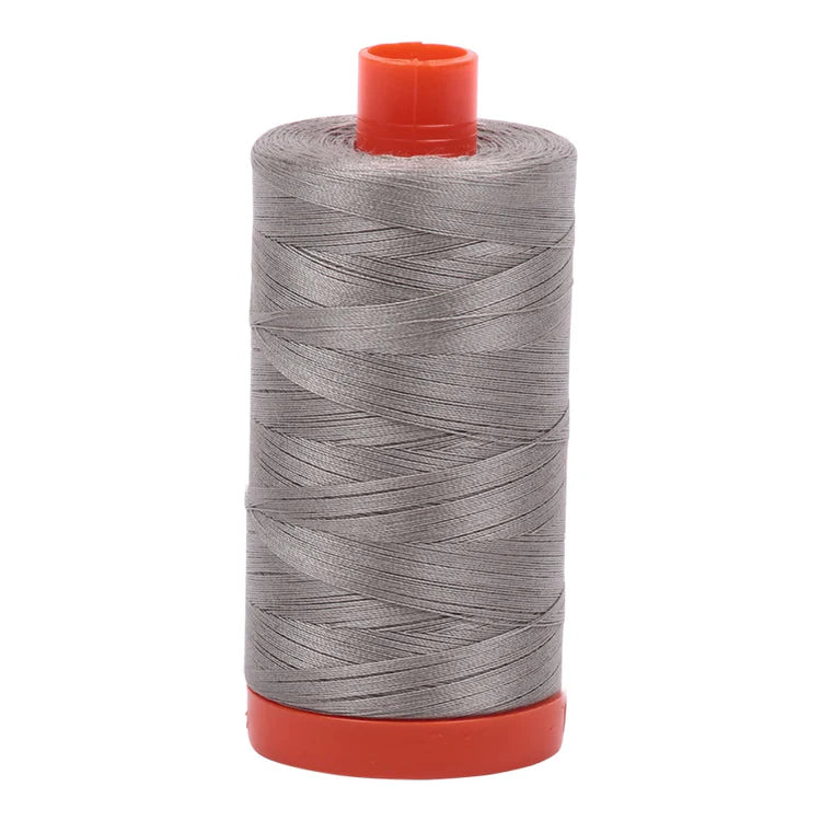 Aurifil 50w Mako Cotton Thread, Earl Gray 6732, 1422 yards